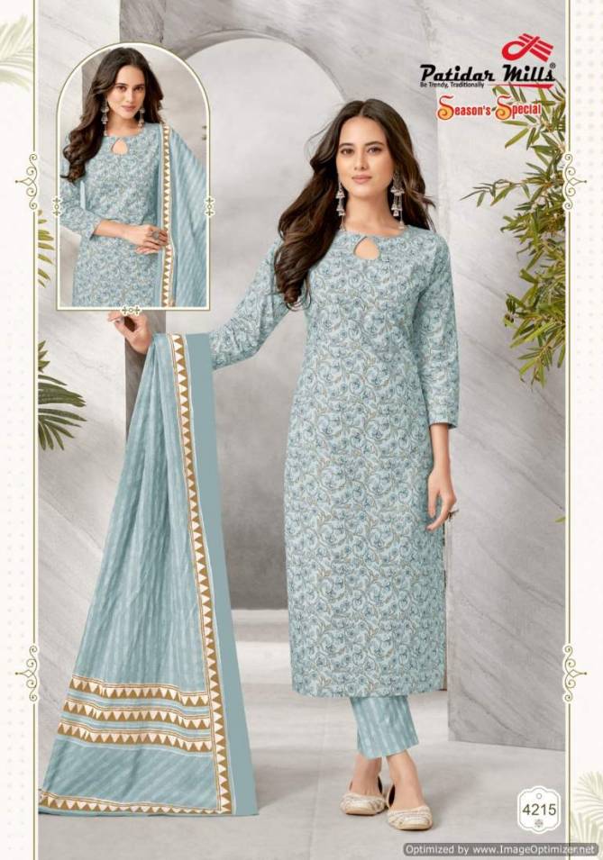 Season Special Vol 42 By Patidar Pure Printed Cotton Dress Material Wholesale Shop In Surat
